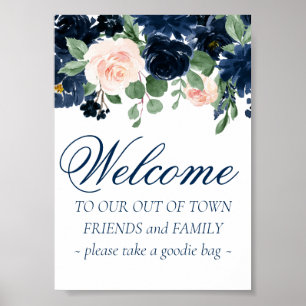 Eleganta Blomsterprakt Romantiska Blommor till Ö Poster