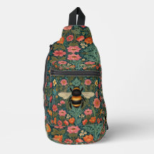 Eleganta boho retro humlor vårblommor