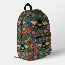 Eleganta boho retro humlor vårblommor
