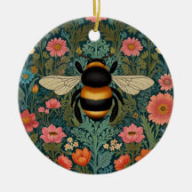 Eleganta boho retro humlor vårblommor