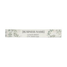 Eleganta Botaniska Returadressetiketter | Personli