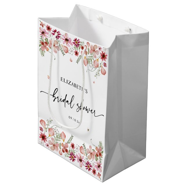 Eleganta Bröllopsbuketter för Brudtärna (Framsidan Vinklad)