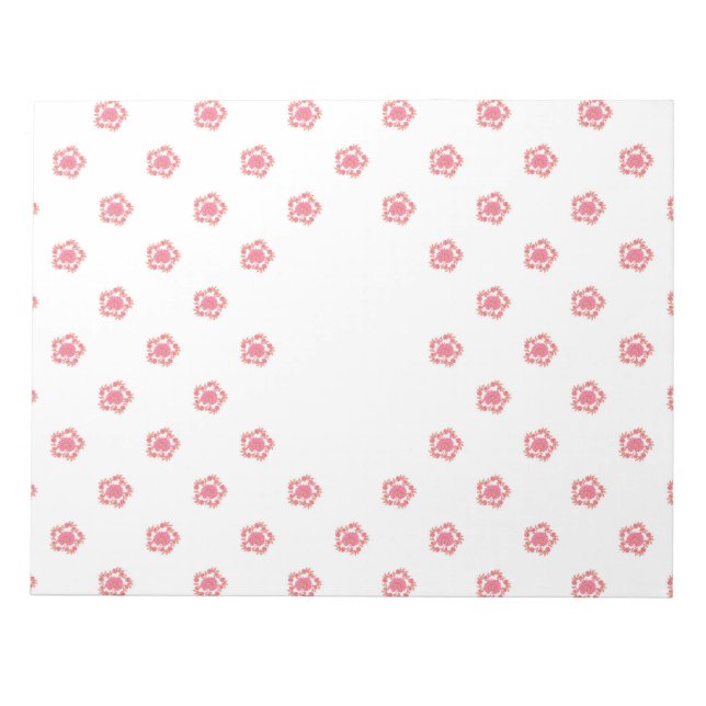 Eleganta bröllopsdetaljer | Sommar & året runt Anteckningsblock (Framsida)