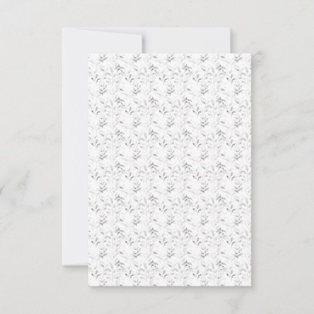 Eleganta bröllopsdetaljer | Sommar & året runt Inbjudningar (Framsida)