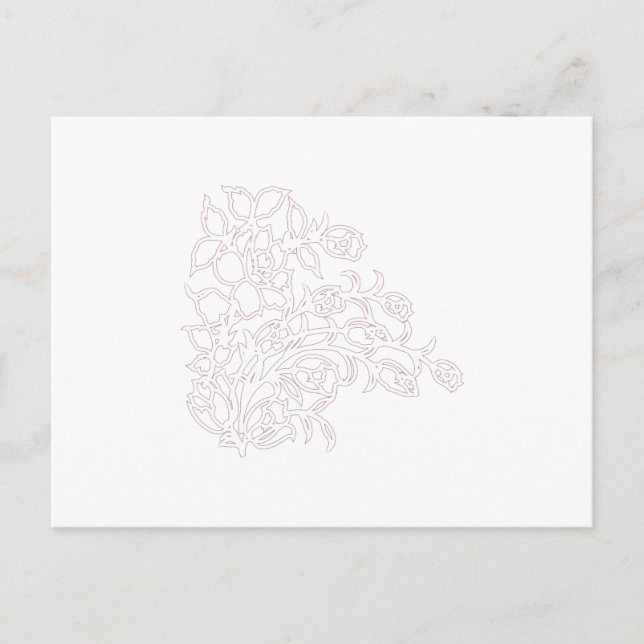 Eleganta bröllopsdetaljer | Sommar & året runt Vykort (Framsida)