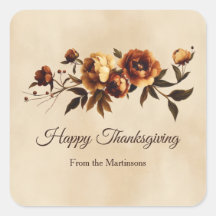 Eleganta bruna höstroser Blommig Thanksgiving