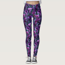 Eleganta Calla Lilies Kvinnor Mode Atletisk Appar