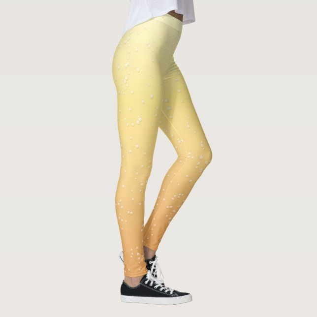 Eleganta Champagne Bubbel Leggings (Höger)