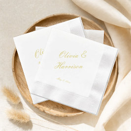 Eleganta citrus-hyllor för brölloppsservetter pappersservett
