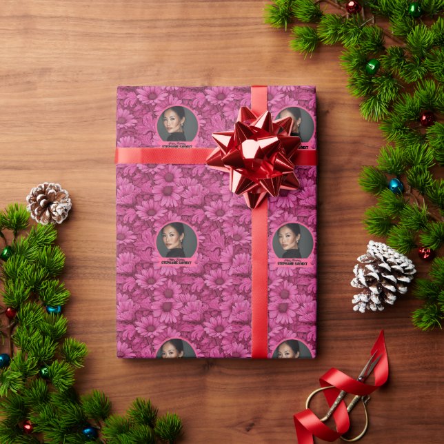 Eleganta Daisy 1-årspresenter för dotter Presentpapper (Julgåva)