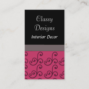 Eleganta design visitkort