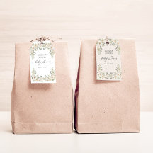 Eleganta elfenbensfärgade blommiga bröllopsduschpr