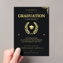 eleganta examensinbjudningar underrättelser
