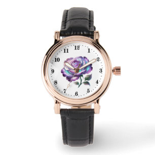 Eleganta fantasins rosälskare  armbandsur