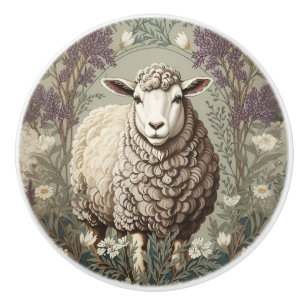 Eleganta Får Lavendel Blombakgrund Knopp
