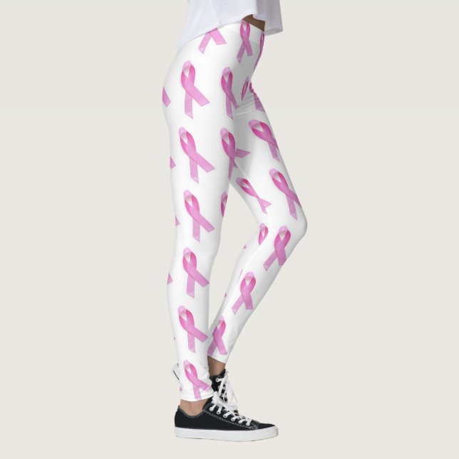 eleganta feminina rosa band leggings (Höger)