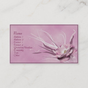 Eleganta floror visitkort