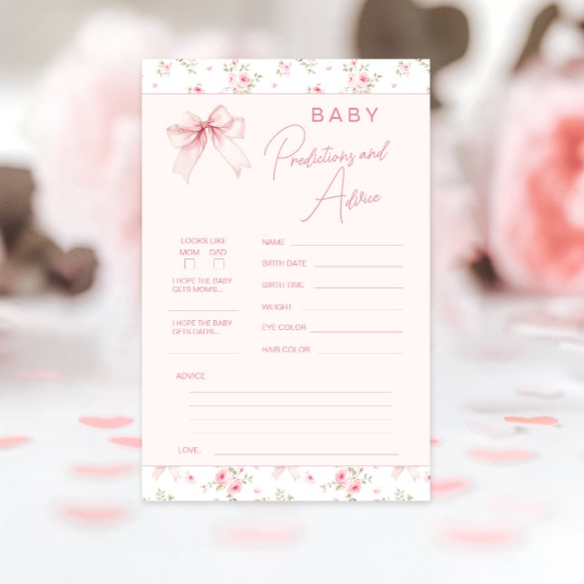 Eleganta Förutsägelser och Råd för Chic Baby Showe (Skapare uppladdad)
