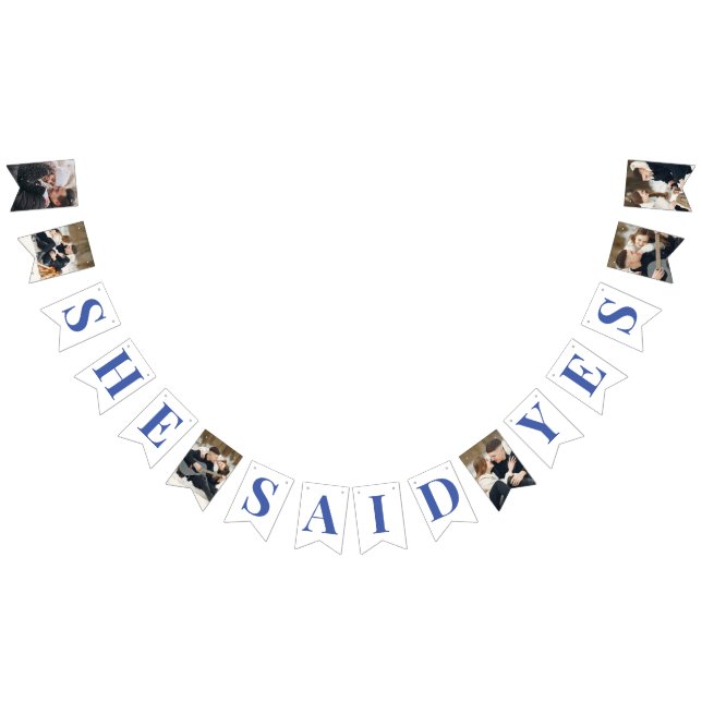 Eleganta Fotos Blå Bröllopsdusch Vimplar (Alla)