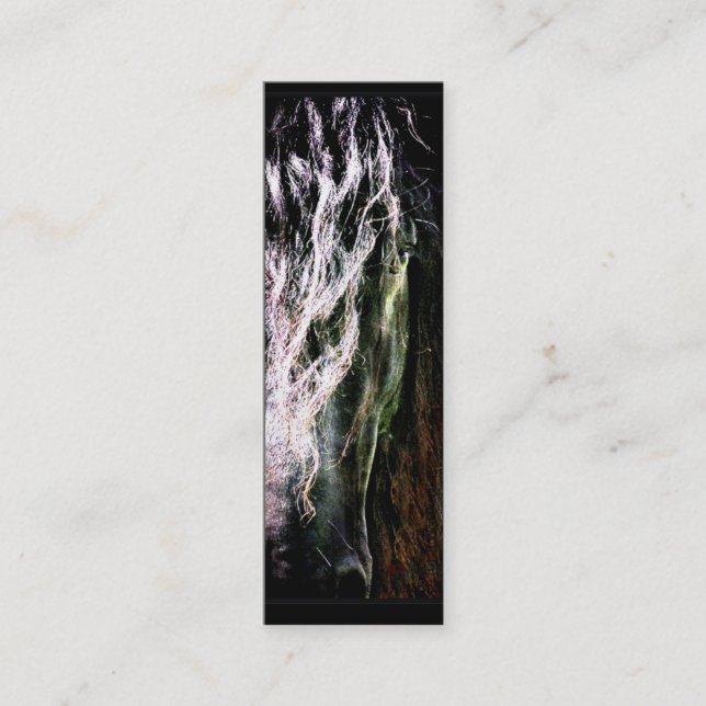 Eleganta Friesianvisitkortar Mini Visitkort (Framsida)