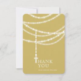 Eleganta glittrande rosenkranspärlor och kors reli inbjudningar