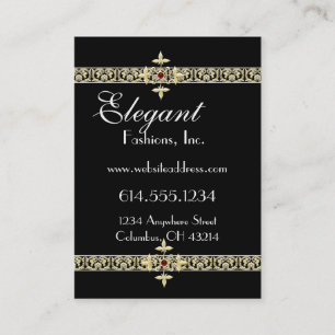 Eleganta guld- Filigree välskötta visitkortar Visitkort