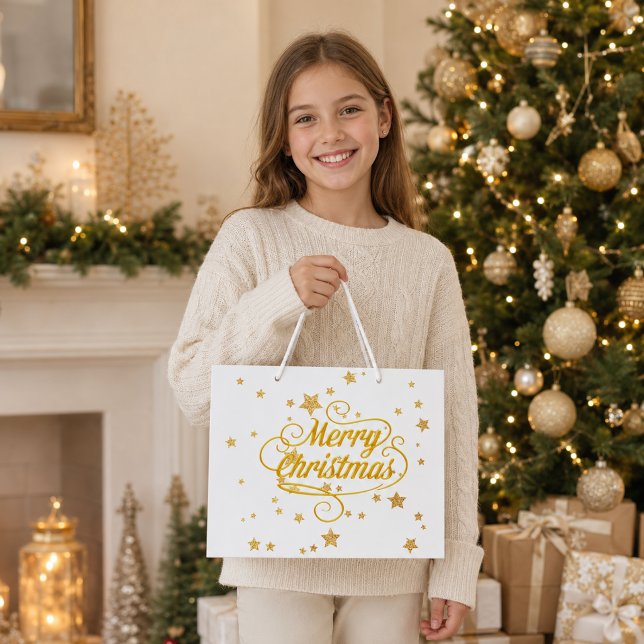 Eleganta Guld God Jul Stjärnor (Skapare uppladdad)