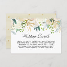 Eleganta guldfärgade blomstermålade vattenfärgbröl