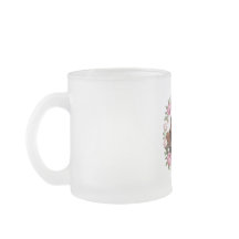 Eleganta hästar i blomsterkranskonst
