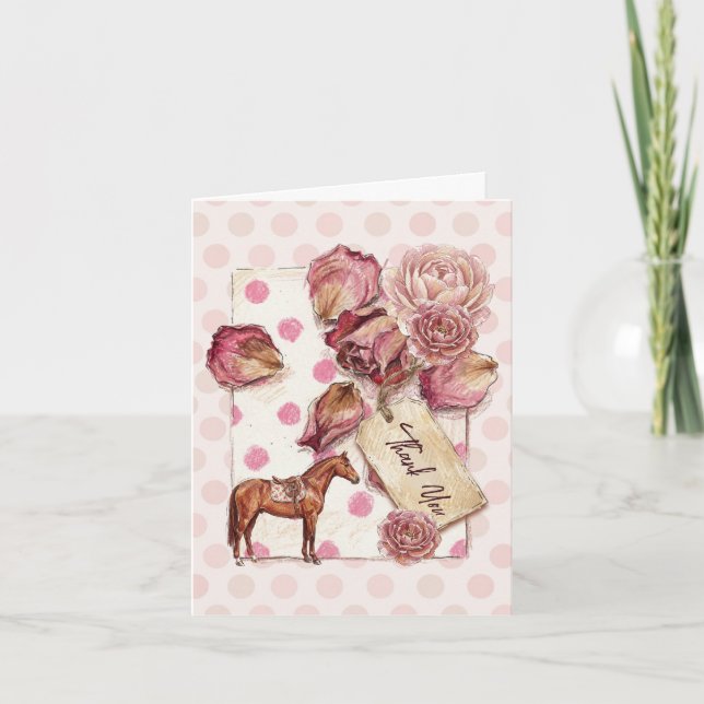 Eleganta Jägarens Riddarfödelsedag Tack Kort (Framsida)