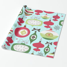 Eleganta juldekorationer i art déco-stil presentpapper