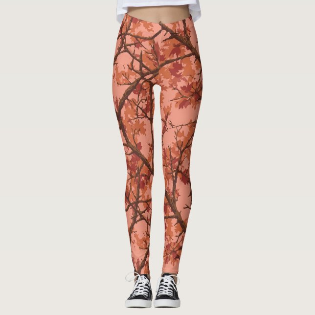 Eleganta kamouflage födelsedagspresentidéer för kv leggings (Framsida)