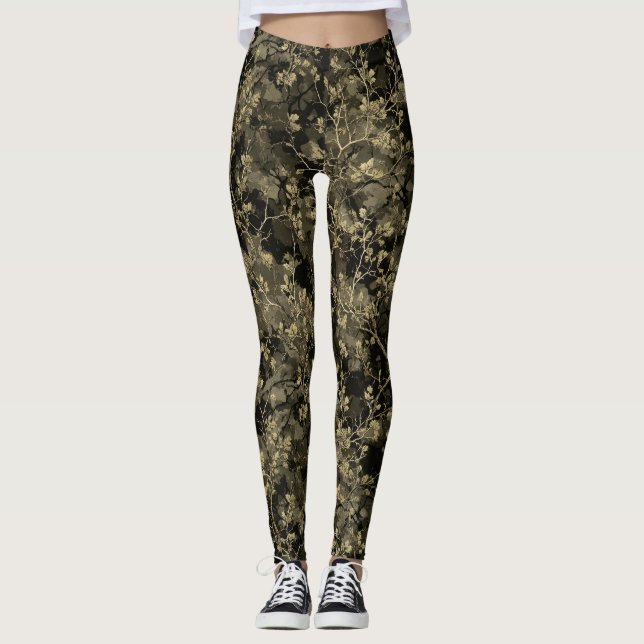 Eleganta kamouflage födelsedagspresentidéer  Mater Leggings (Framsida)