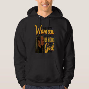 Eleganta Kvinnor Liten Hood Melanin Kvinnor Mor Fa Hoodie