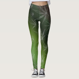 eleganta leggingar färgade festliga moderna handgj leggings