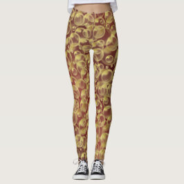 eleganta leggingar färgade festliga moderna handgj leggings