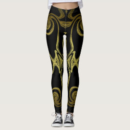 eleganta leggings färg festlig modern hemmagjord