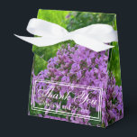 Eleganta lilas syrlilja lila blom- tack  presentaskar<br><div class="desc">Eleganta lilas syrlilja lila blom- tack kort.</div>