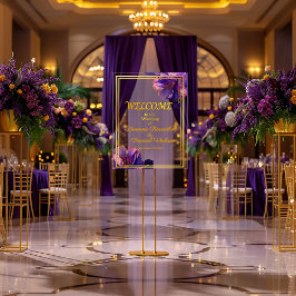 Eleganta Ljust Violetta Violetter Bröllop