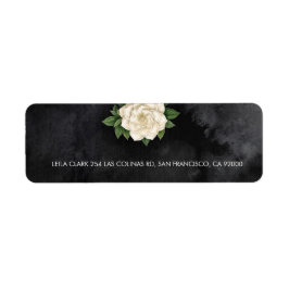 Eleganta Magnolia Anpassade Adressetiketter Returadress Etikett