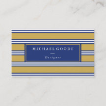 Eleganta marinblåa & senaprandar