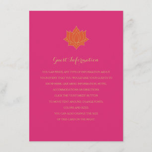 Eleganta Mehndi-kort Tilläggskort