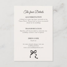 Eleganta Minimalistiska Bröllopsdetaljer med Båge