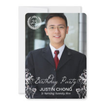 Eleganta moderna inbjudningar för