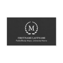 Eleganta & moderna studentvisitkortar