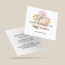 Eleganta monogram glitterballonger