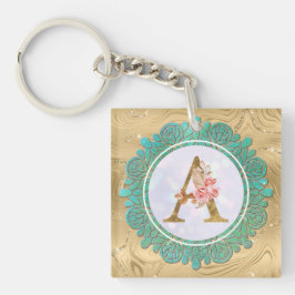 Eleganta monograminitialer med mandala