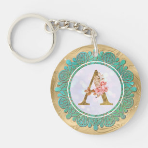 Eleganta monograminitialer med mandala