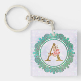 Eleganta monograminitialer med mandala