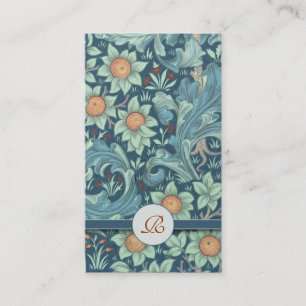 eleganta monogramvisitkortar för vintage visitkort